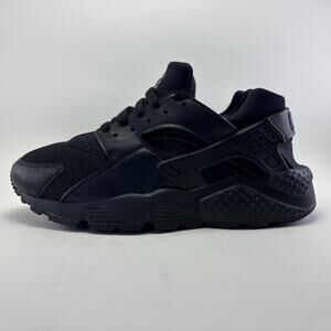 NIKE Huarache All Black Shoes Youth Size 7Y